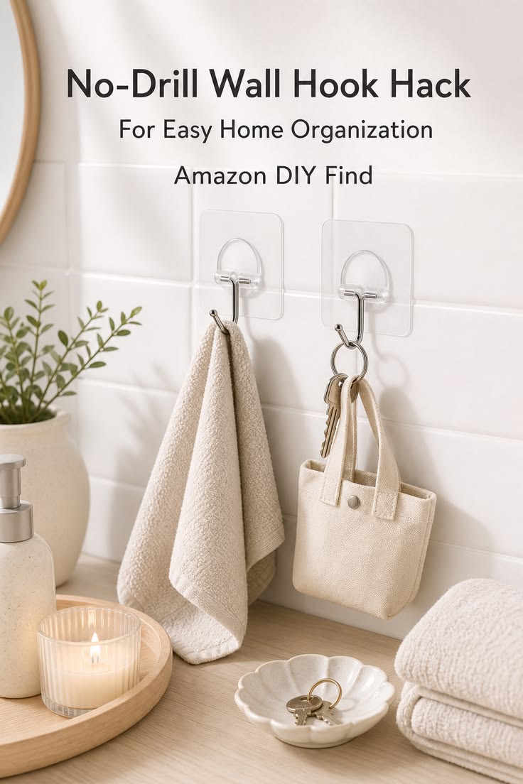 10PCS Heavy-Duty Transparent Self-Adhesive Wall Hooks | No Drill Waterproof Multipurpose Hooks10PCS Heavy-Duty Transparent Self-Adhesive Wall Hooks | No Drill Waterproof Multipurpose Hooks